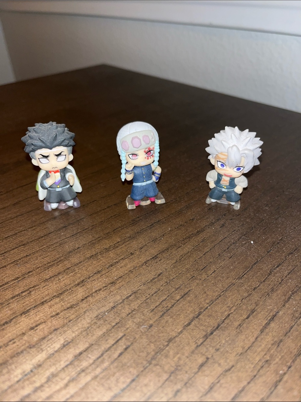 3 pack mini Demon Slayer Figures